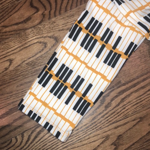 LuLaRoe Piano Keys Leggings Music Teaher - Picture 2 of 3